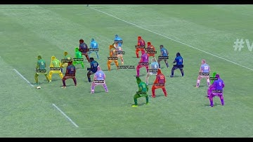 PANOPTIC  SEGMENTATION USING DETECTRON2 FOR RUGBY GAME || SPORTS VIDEO ANALYTICS