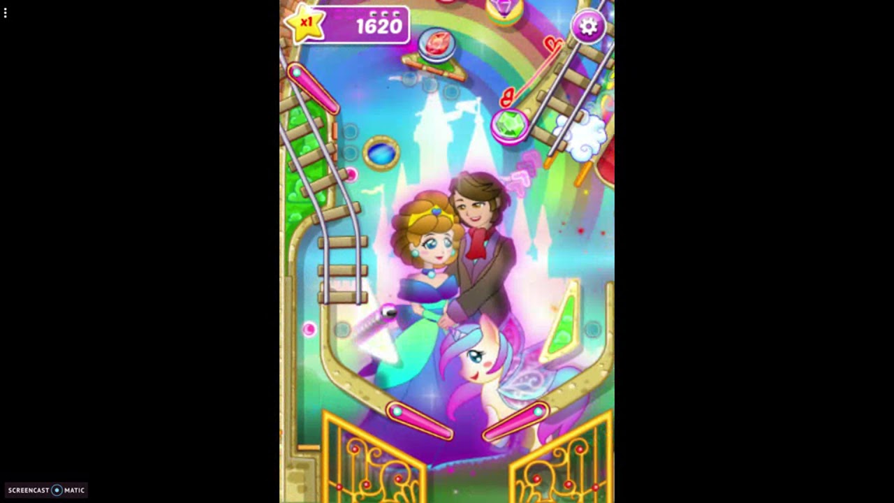 playing rainbow pinball on htm5 game YouTube