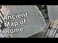 The marble map of ancient rome romes newest museum