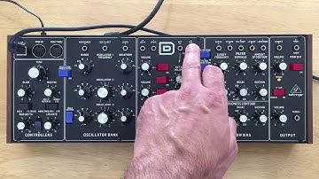 The Mixer Section (Behringer Model D Explained)