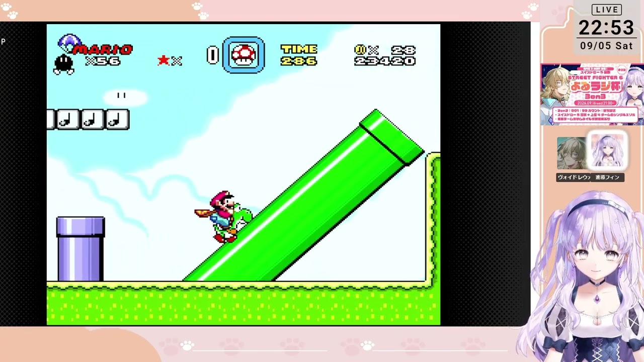 絶対に叫ばないスーパーマリオワールド#13 全96ゴール、90ゴールまできた��