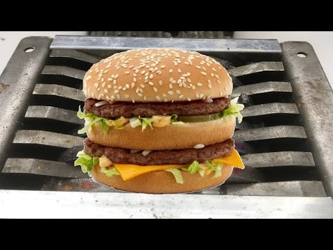 SHREDDING A BIG MAC FROM McDONALDS | Oddly Satisfying Things | Oddly Satisfying Videos
