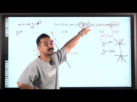 ۱۱ قدر مطلق تقاطع مساحت