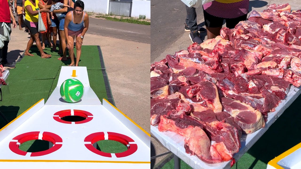 Tabuleiro da Bola: Acerte e ganhe carne!