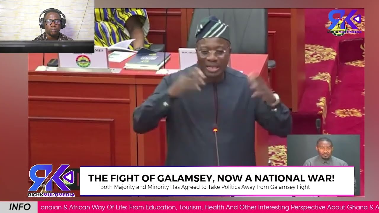 PARLIAMENT OF GHANA || THE FIGHT OF GALAMSEY || NOW A NATIONAL WAR!