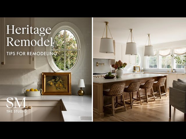 An Interior Designer's Take On A Heritage Remodel | Tips For Renovating Your Home with Shea McGee class=