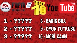 En Yüksek Genli̇ Türk Youtuberlar Fi̇fa Mobi̇le
