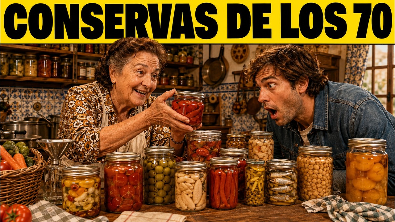 20 CONSERVAS Españolas de los 70 que Ya Nadie Sabe Hacer