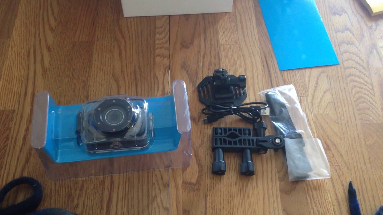 Ematic EVH625BL Action Cam Unbox/Review   Is it Worth the $40?