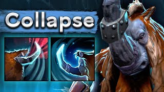 Коллапс таксует на Магнусе и отвозит куда надо! - Collapse Magnus 7.35 DOTA 2