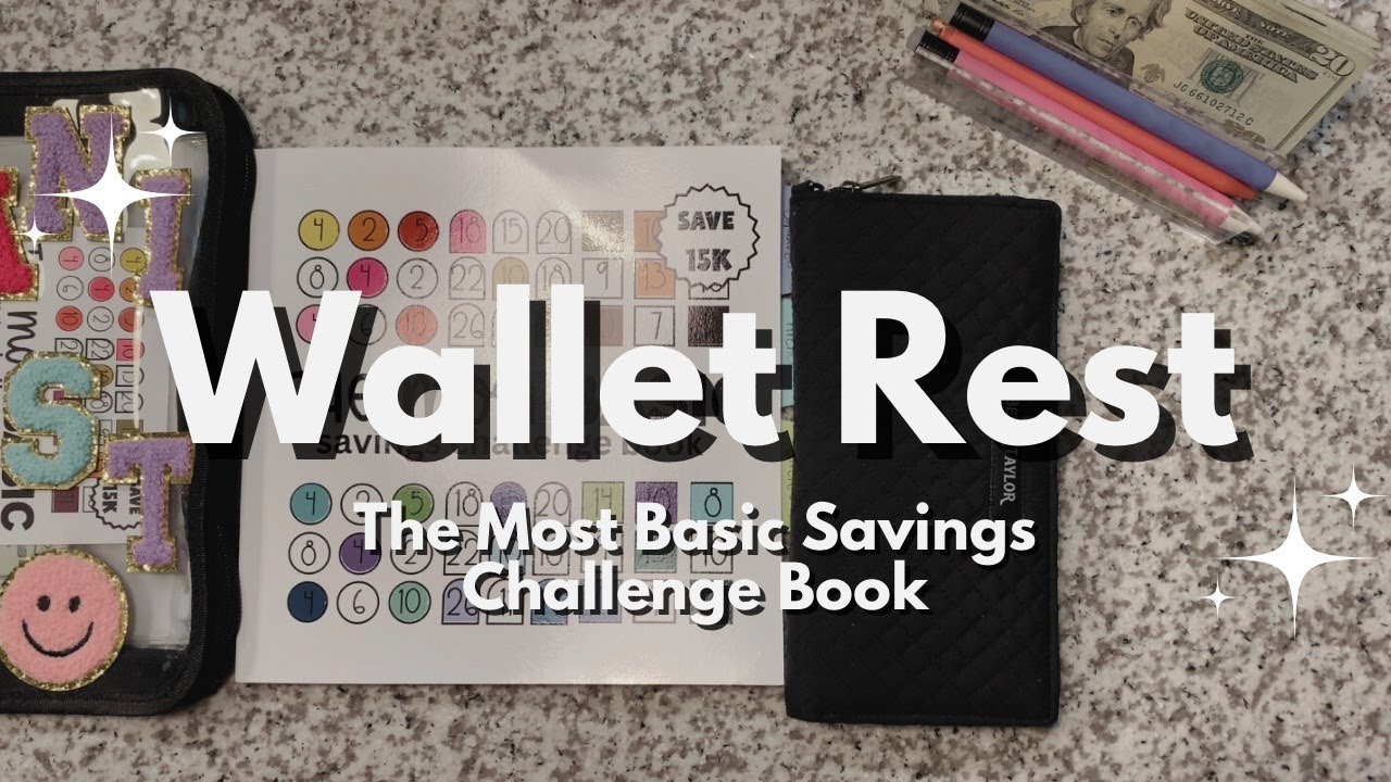 ✨Unstuffing  and Cash Stuffing My Wallet ✨| The Most Basic Savings Challenge Book | NotJustABudget