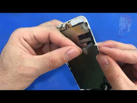 اصلاح بصمة الايفون 7 المقطوعه باستخدام شاشه مكسوره