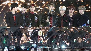 180125 방탄소년단(BTS) 대상소감 + 앵콜무대 DNA + 인사 + 전체사진촬영 @서울가요대상 SMA full 직캠 fancam