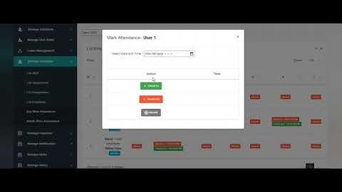Attendance Application | HR Payroll & Attendance Software | Attendance Admin Panel
