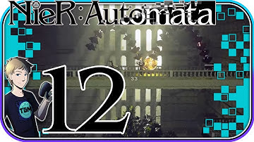 NieR: Automata English Walkthrough - Part 12: The Castle Labyrinth