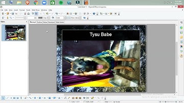 How To Add Transition In Slide OpenOffice Impress