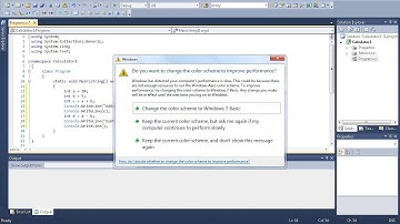 C# Programming | Introduction | Tutorial 1 | Basic Calculator