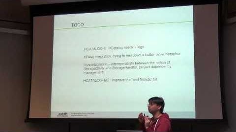 HUG Meetup January 2012: HCatalog Overview (part 2)