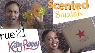 SUMMER FASHION HAUL!!! FEATURING KATY PERRY SCENTED SHOE COLLECTION