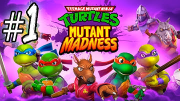 TMNT: Mutant Madness PART 1 Gameplay Walkthrough - iOS / Android