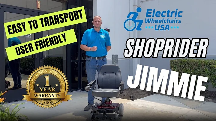 Shoprider Jimmie Portable Power Chair - UL8WPBS [2024]