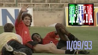 Bergkamp in Italy: Gazzetta Football Italia 11th September, 1993