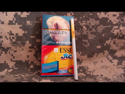 Сигареты со вкусом КРЕКЕРА! ESSE JEC