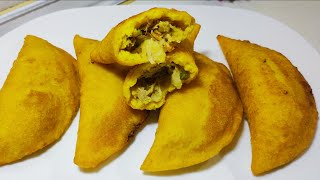 como hacer EMPANADAS DE POLLO COLOMBIANAS fácil y rápido RIQUÍSIMAS 🇨🇴