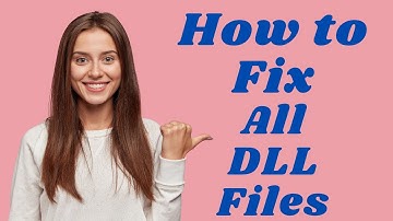 How to Fix All .DLL file Missing Error in Windows PC (windows 10/8.1/7) | Fix DLL Error