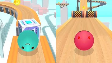 Sky Rolling Ball 3D Gameplay All Levels Walkthrough Android ios