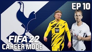 MASSIVE MONEY MOVE FOR TOP STRIKER - FIFA 22 TOTTENHAM HOTSPUR CAREER MODE EP 10