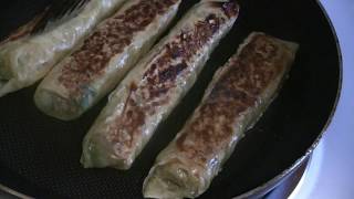 Delicious Spring Rolls Using Tofu Skin  (Foo Jook Rolls)  Traditional Chinese Cooking