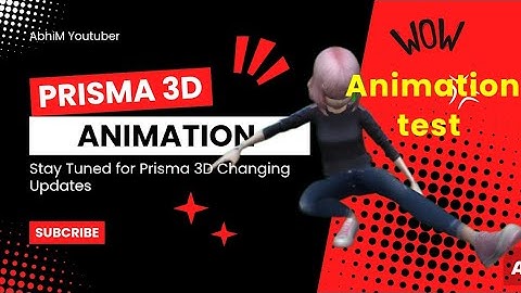 Prisma 3D animation test #prisma3d #animationtest #prisma3danimation #animation