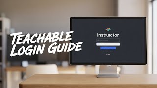 How to login to your Teachable instructor dashboard - step by step