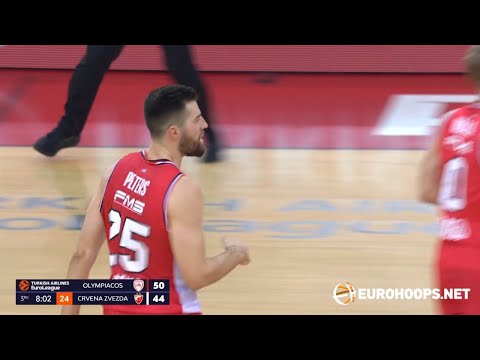 Olympiacos - Crvena Zvezda 88-83 🎯 Alec Peters (career-high 28 points)