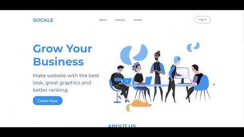 How to make Complete Website Design using HTML5 , CSS 3 , Bootstrap 4- PSD TO HTML