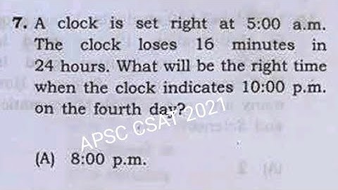APSC CSAT 2021 question #maths #mathstricks #apsc #upsc #csat #studywithaayang