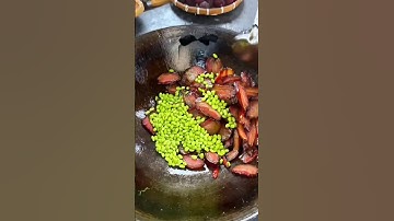 Thịt heo gác bếp Trung Quốc xào đậu #shortvideo #short #food