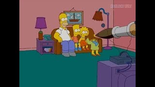 The Simpsons - S19E16 - Papa Dont Leech Couch Gag