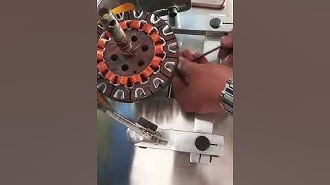 CNC ceiling fan winding machine training by KD DOWLS KEYS Team. #kddk155 #kddk149