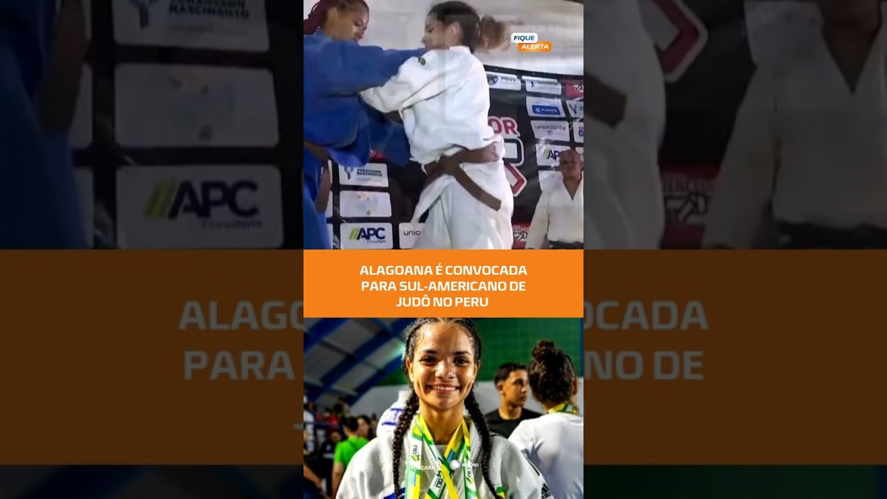 Atleta alagoana vai representar o Brasil em competição internacional #FiqueAlerta