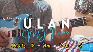 MJ Flores - Ulan | Guitar Cover with CHORDS chords