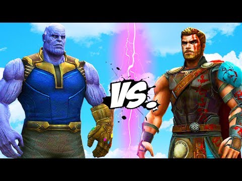 THANOS VS THOR - INFINITY BATTLE