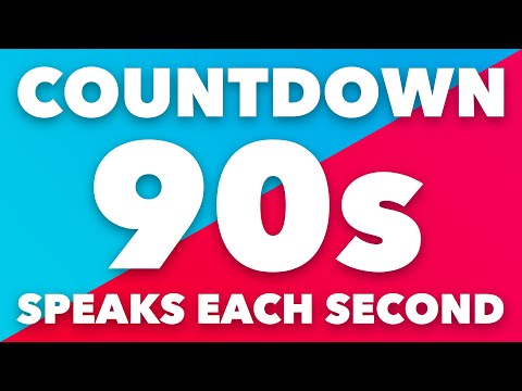 90 Second Timer with Voice Countdown