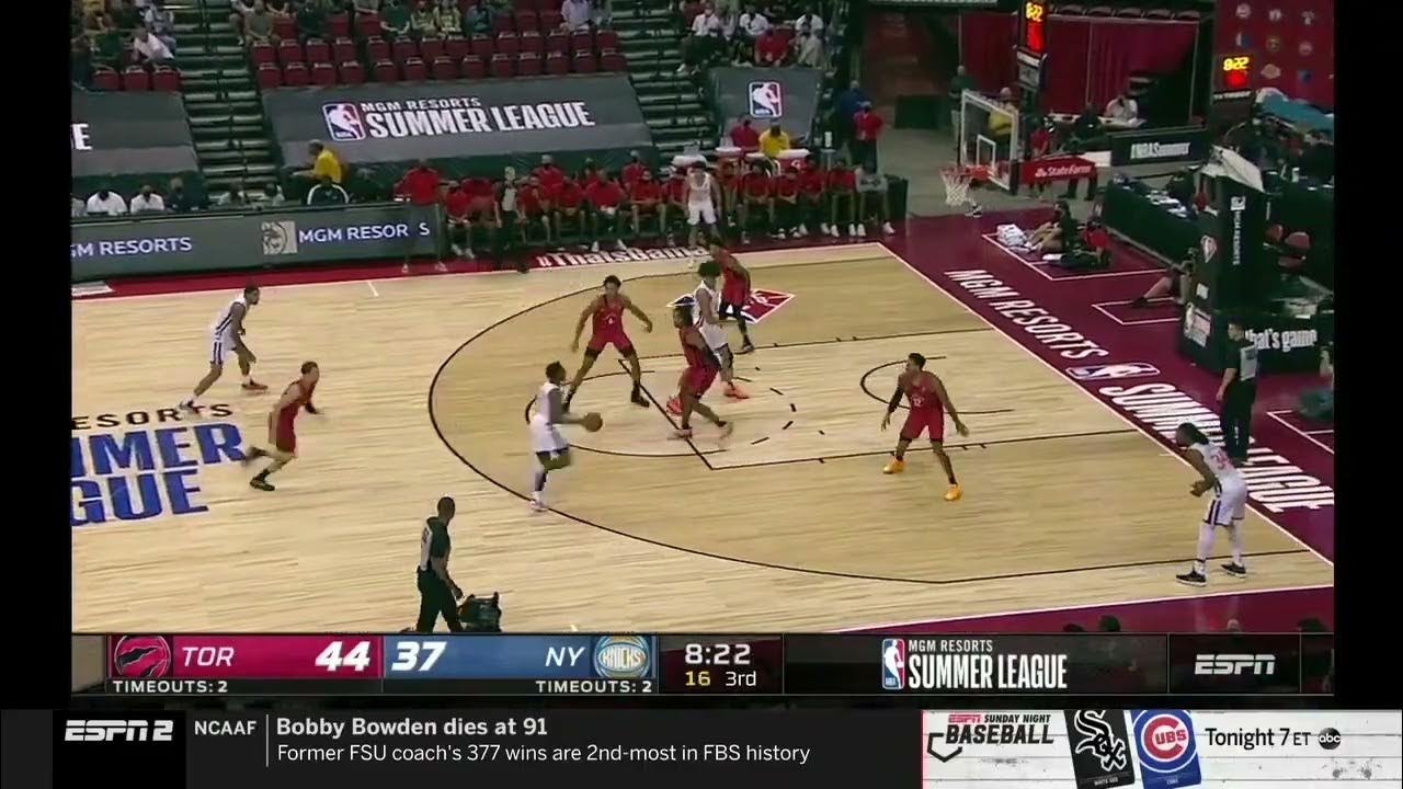 Daisuke "Dice" Yoshimoto New York Knicks 2021 Summer League Double