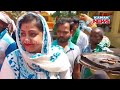 Bjd pipili mla candidate rudra maharathy along with family heads to file his nomination