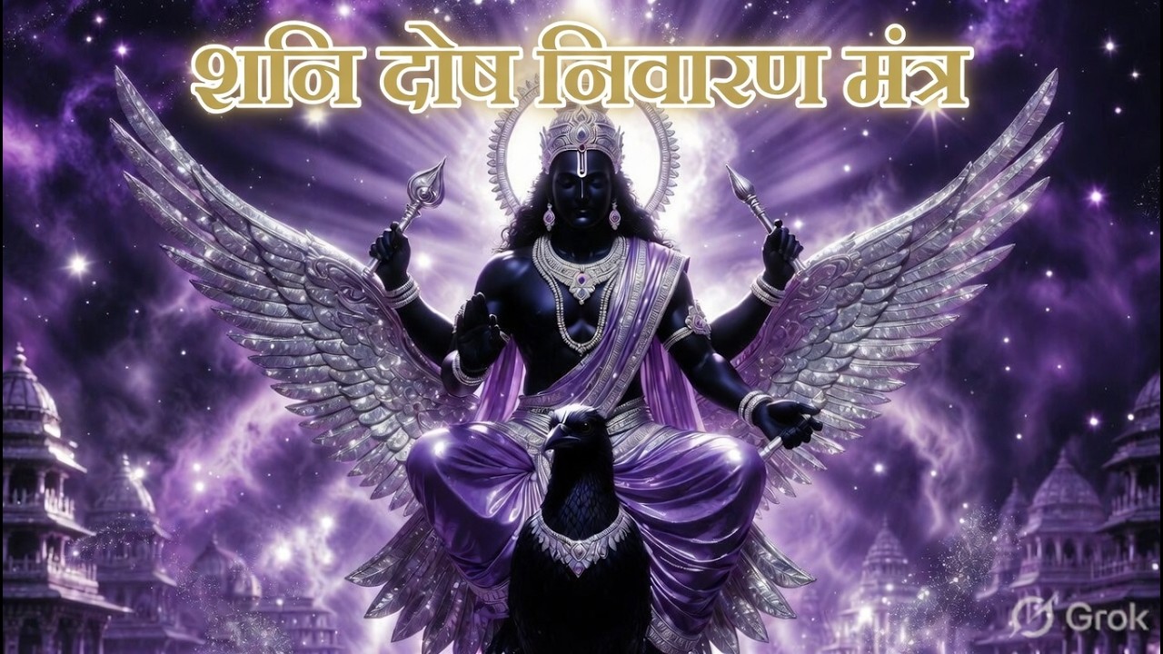 Shani Mantra chanting for Shani Dosh | Powerful Shani Dev Mantra