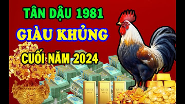 Tân Dậu 1981 LỘC TRỜI CHO GIÀU, Trúng Số Cực Độc Tiền Tiêu 3 Đời Không Hết
