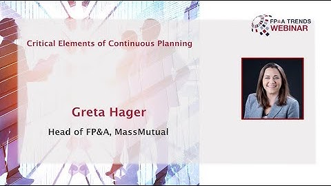 Critical Elements of Continuous Planning