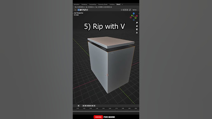 Modeling IKEA furniture in Blender (Arijan) #shorts #blender #tutorial